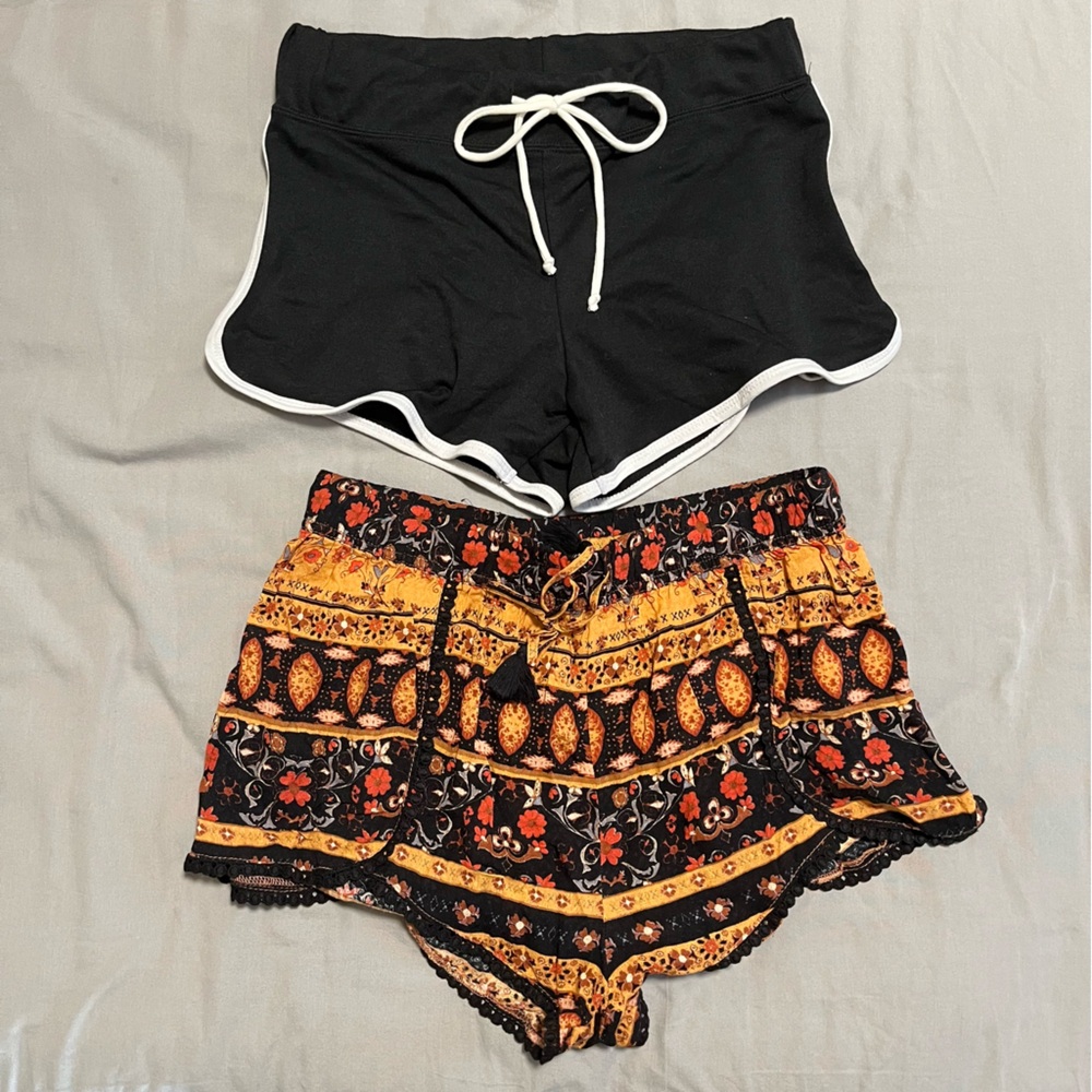Set of 2 lounge shorts